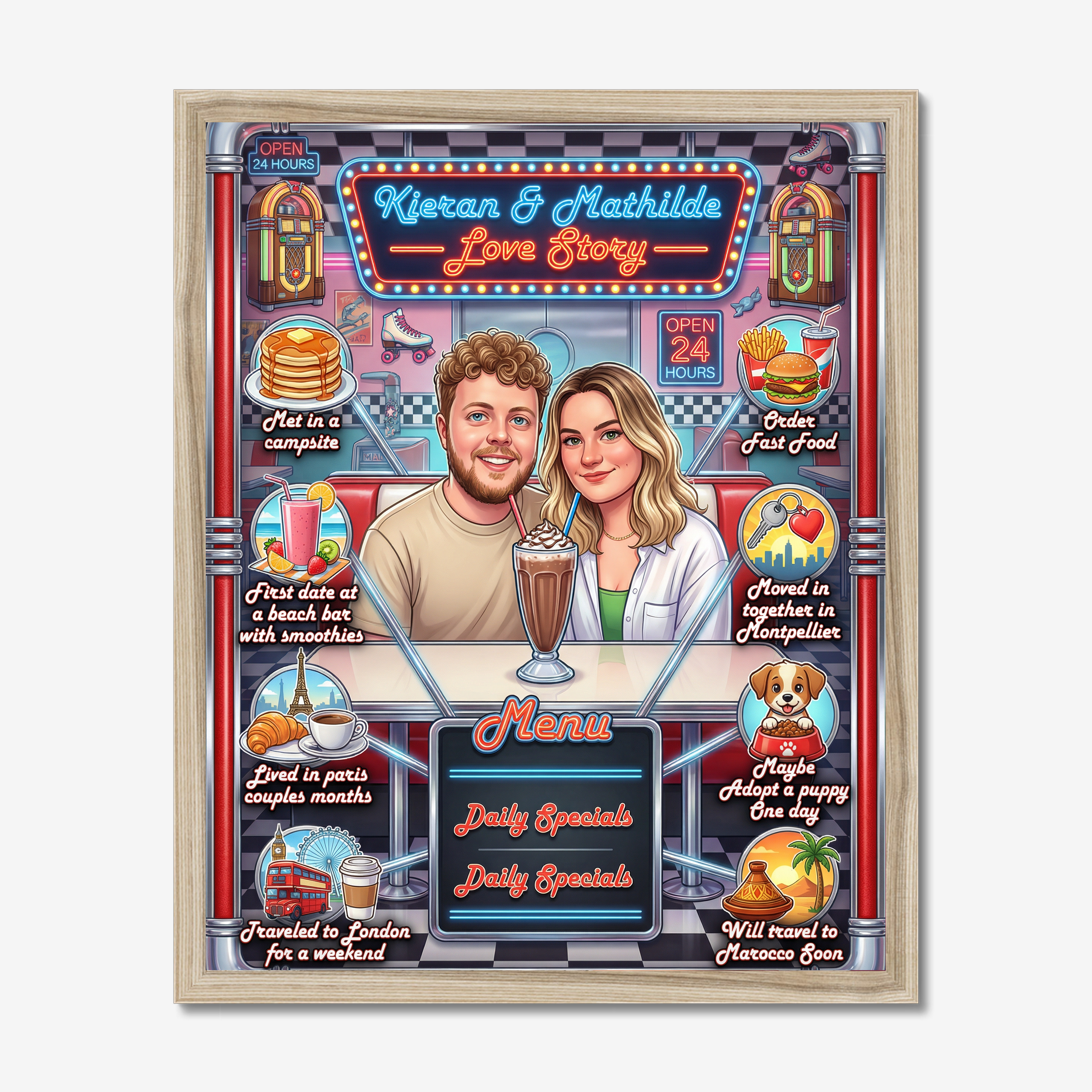 Diner Menu