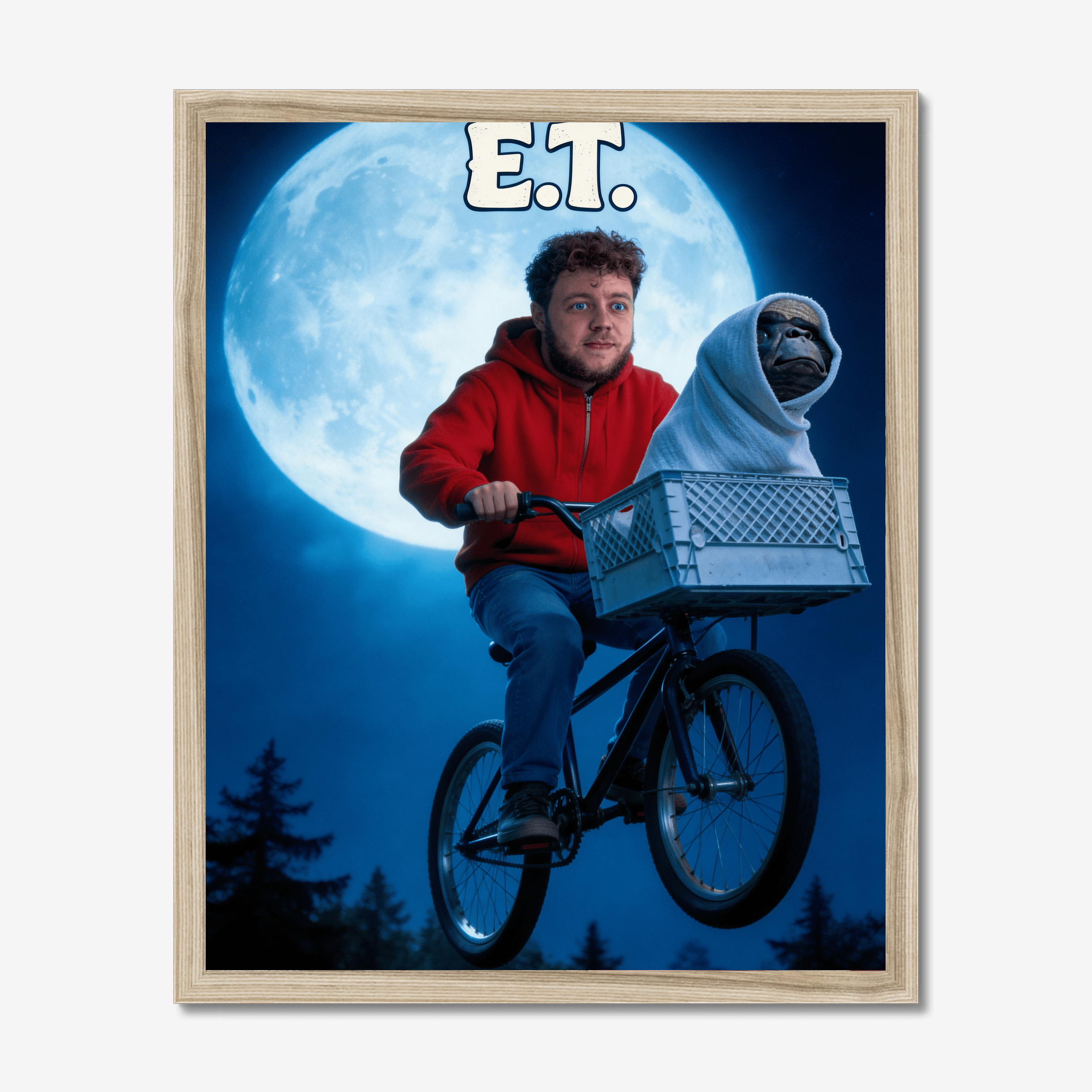 Bicycle Moonlight Movie Poster
