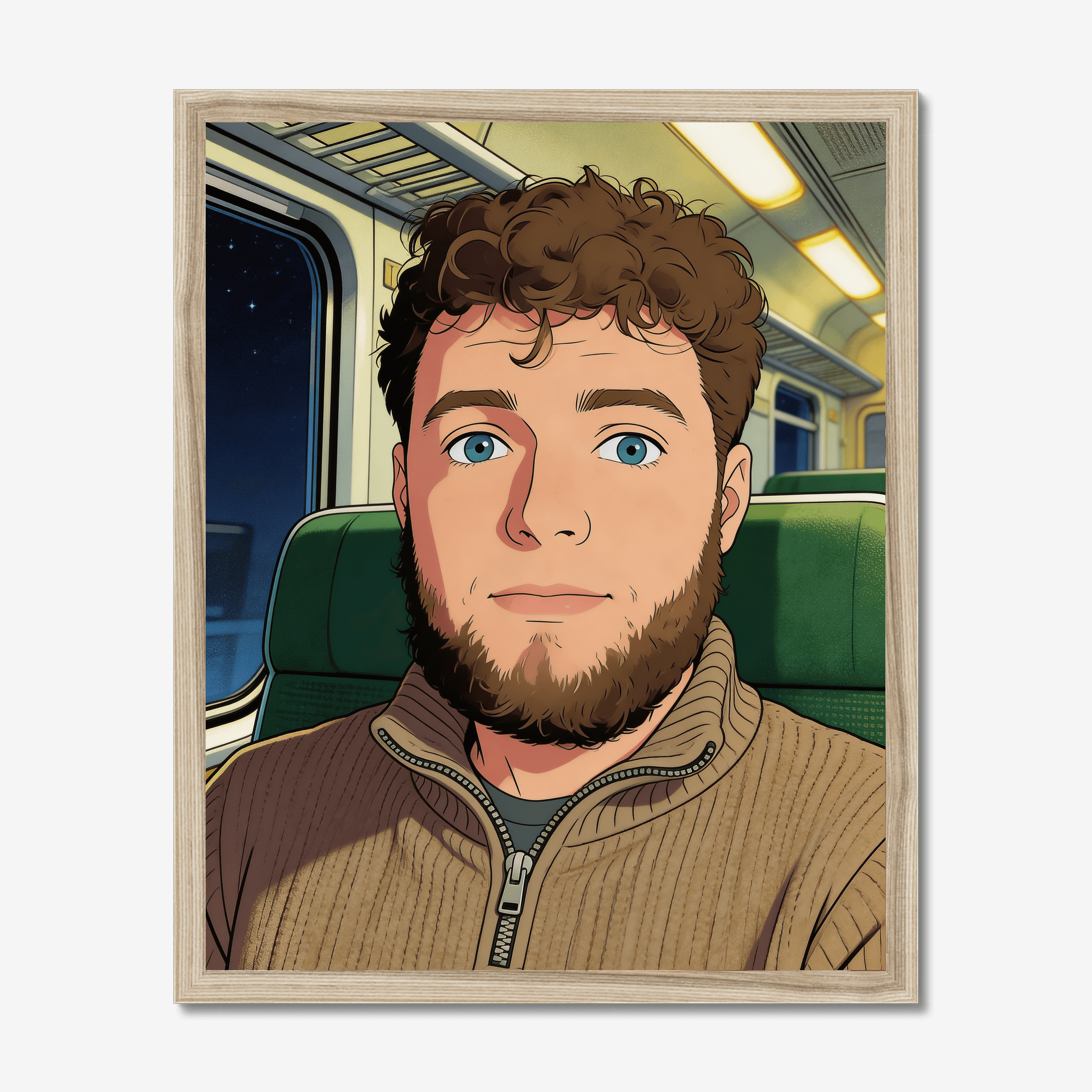 Vintage Anime Poster
