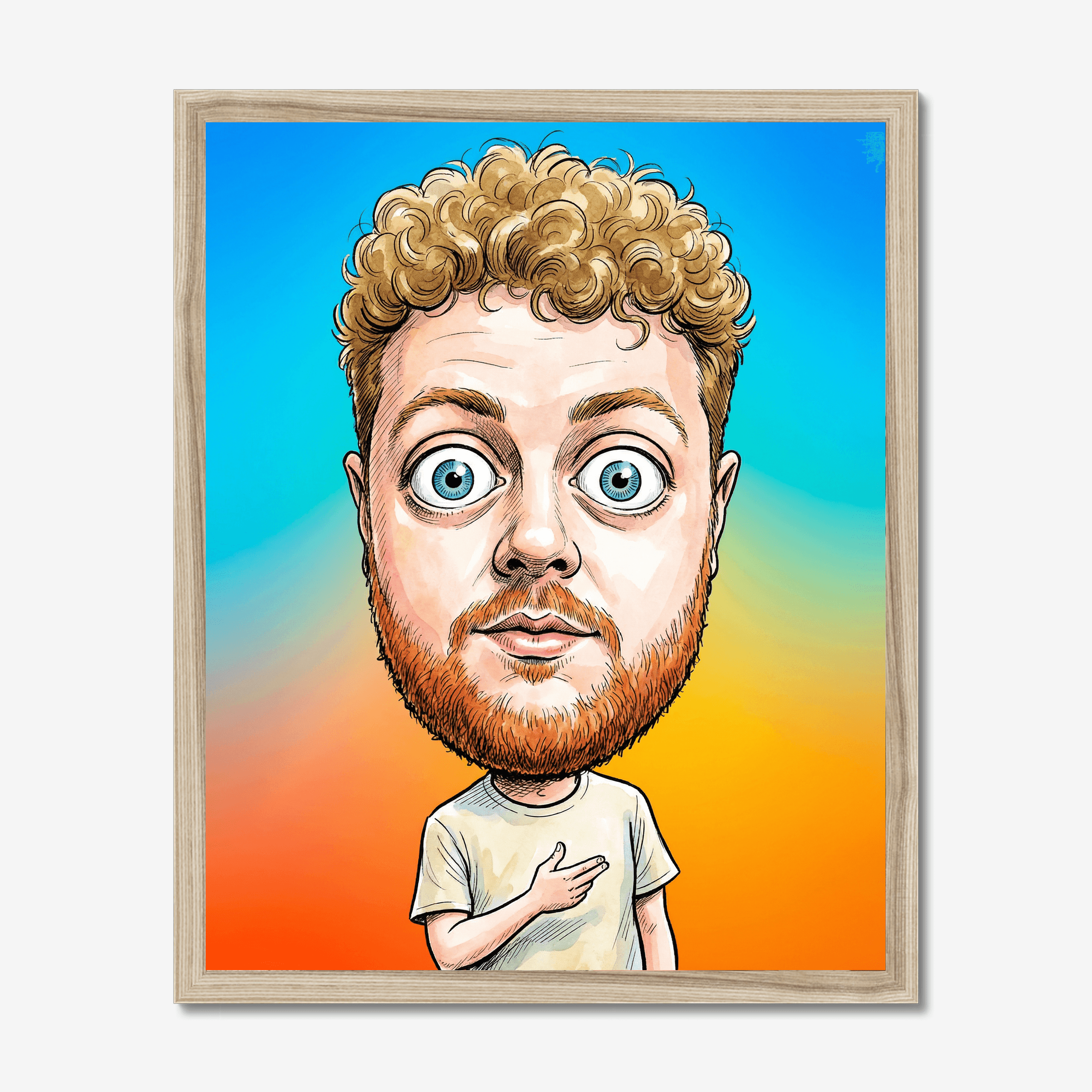 Caricature Cartoon Poster