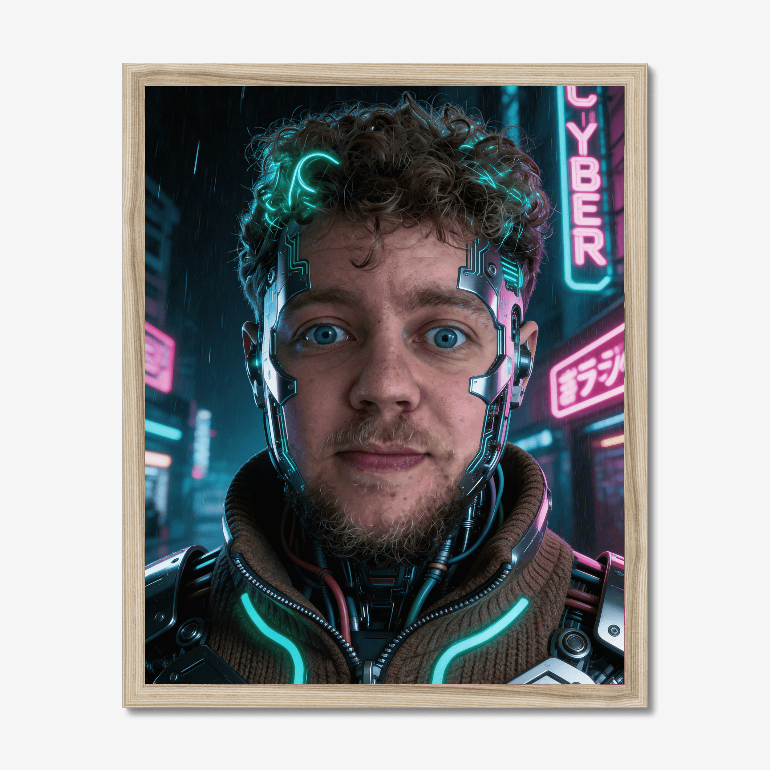 Cyborg Style Poster