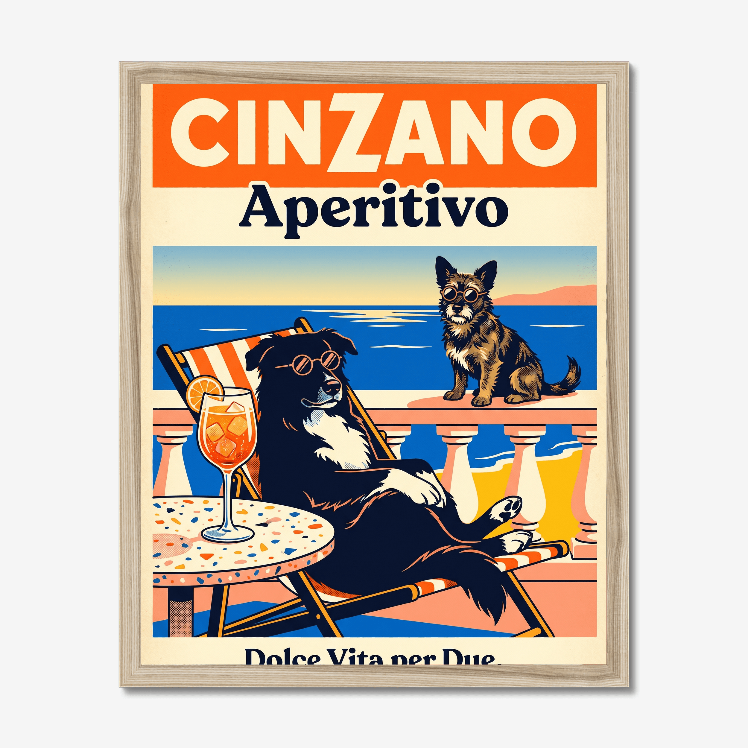 Pet Aperol Spritz Summer Poster