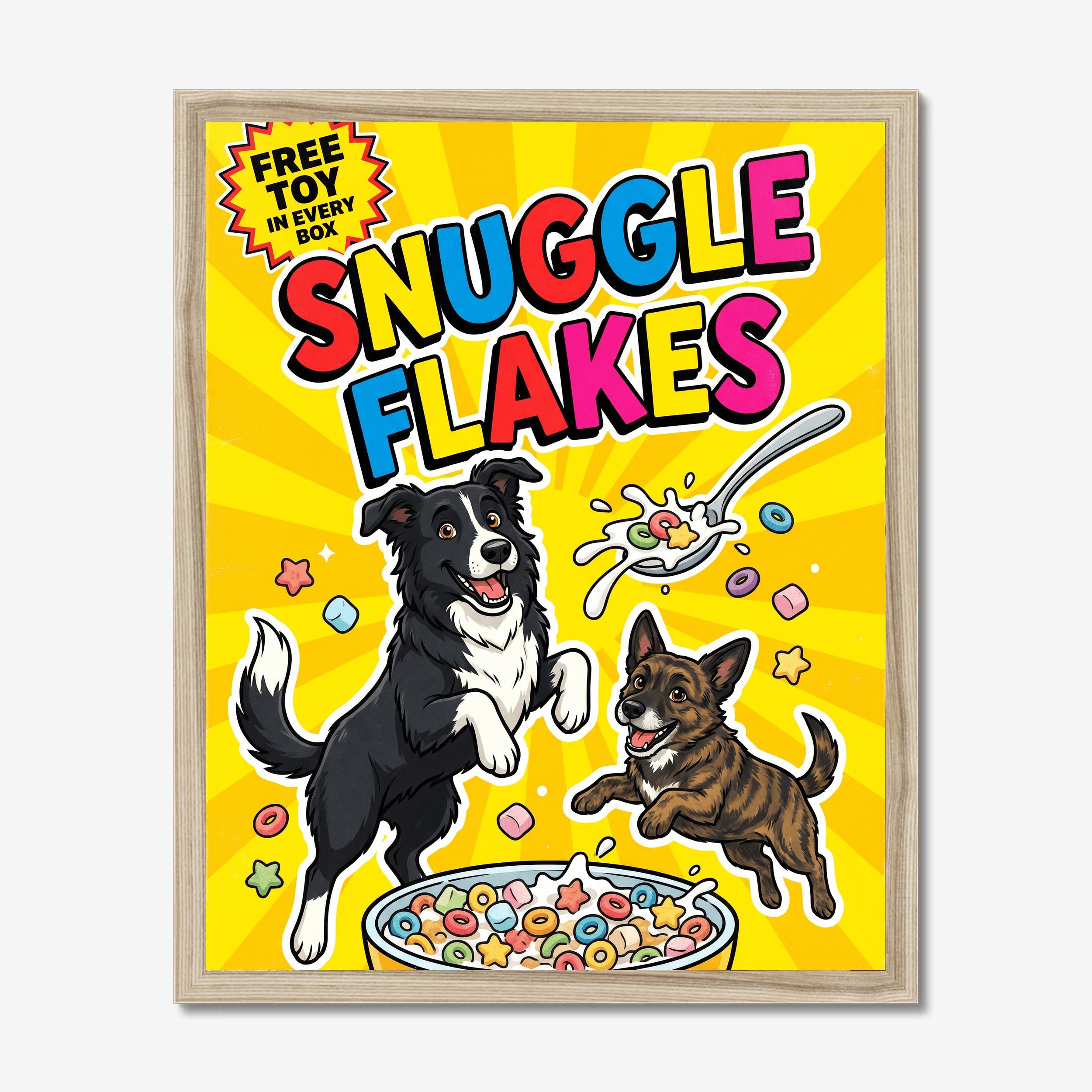 Pet Cereal Box Poster