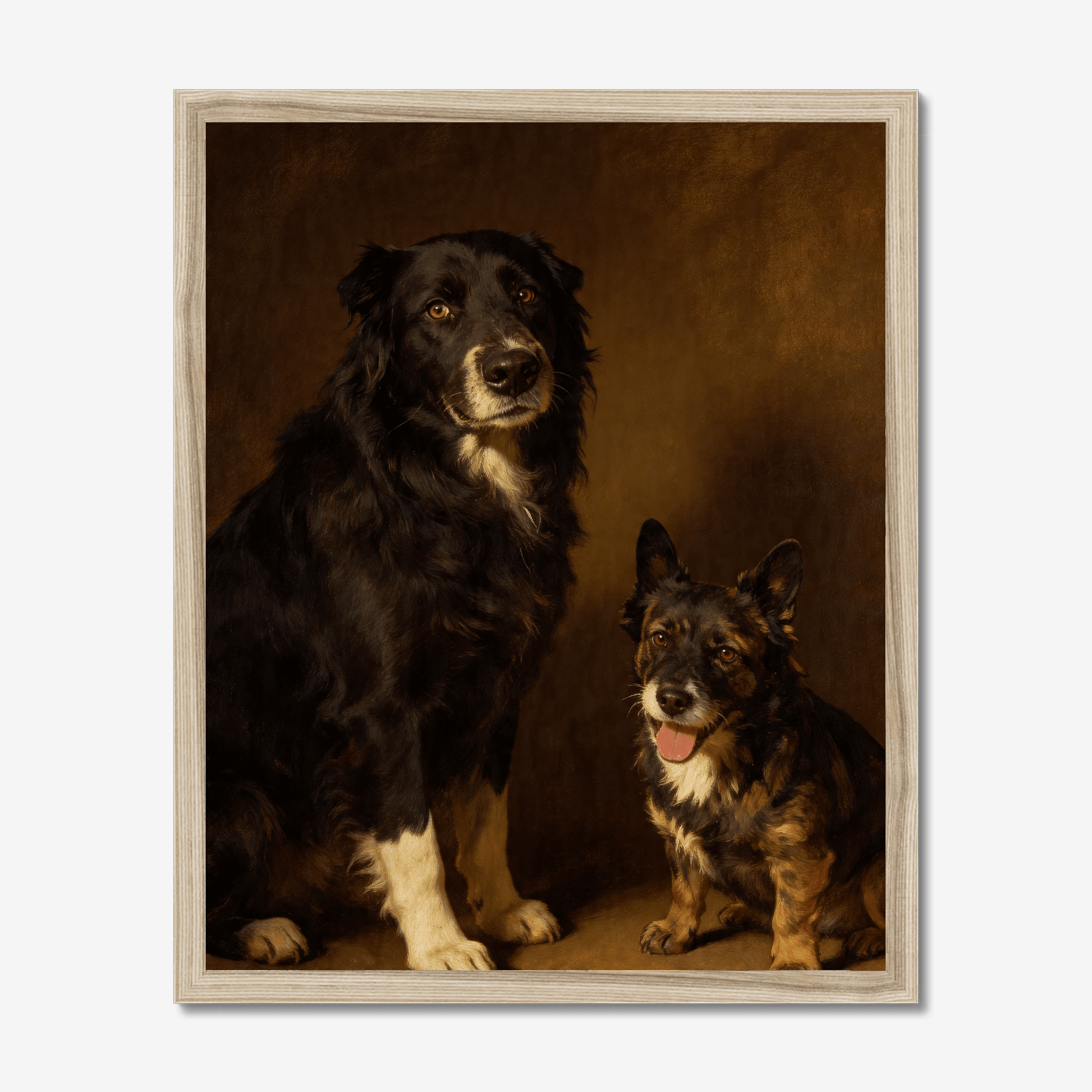 Renaissance Pet Oil Poster
