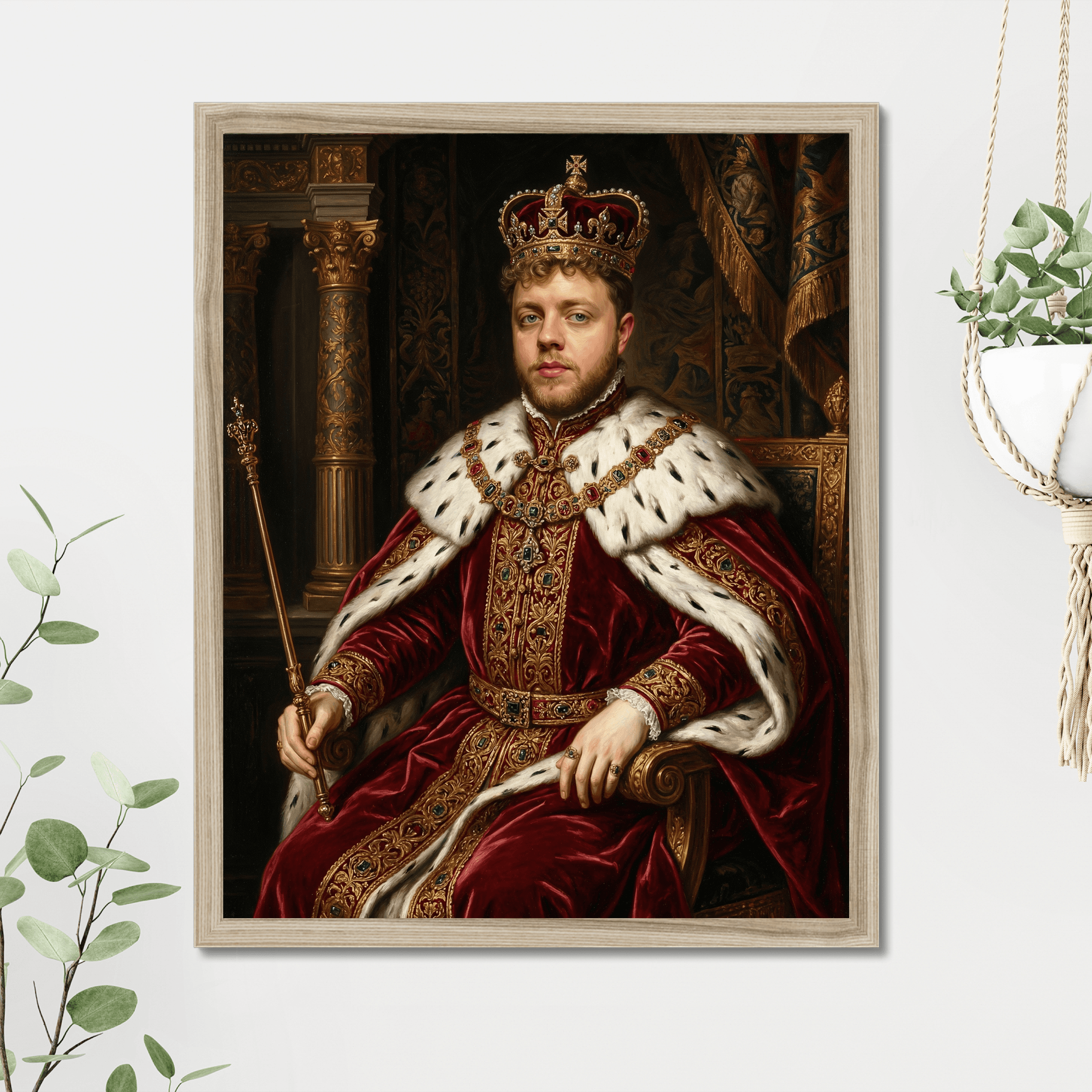 Royal Portrait Poster