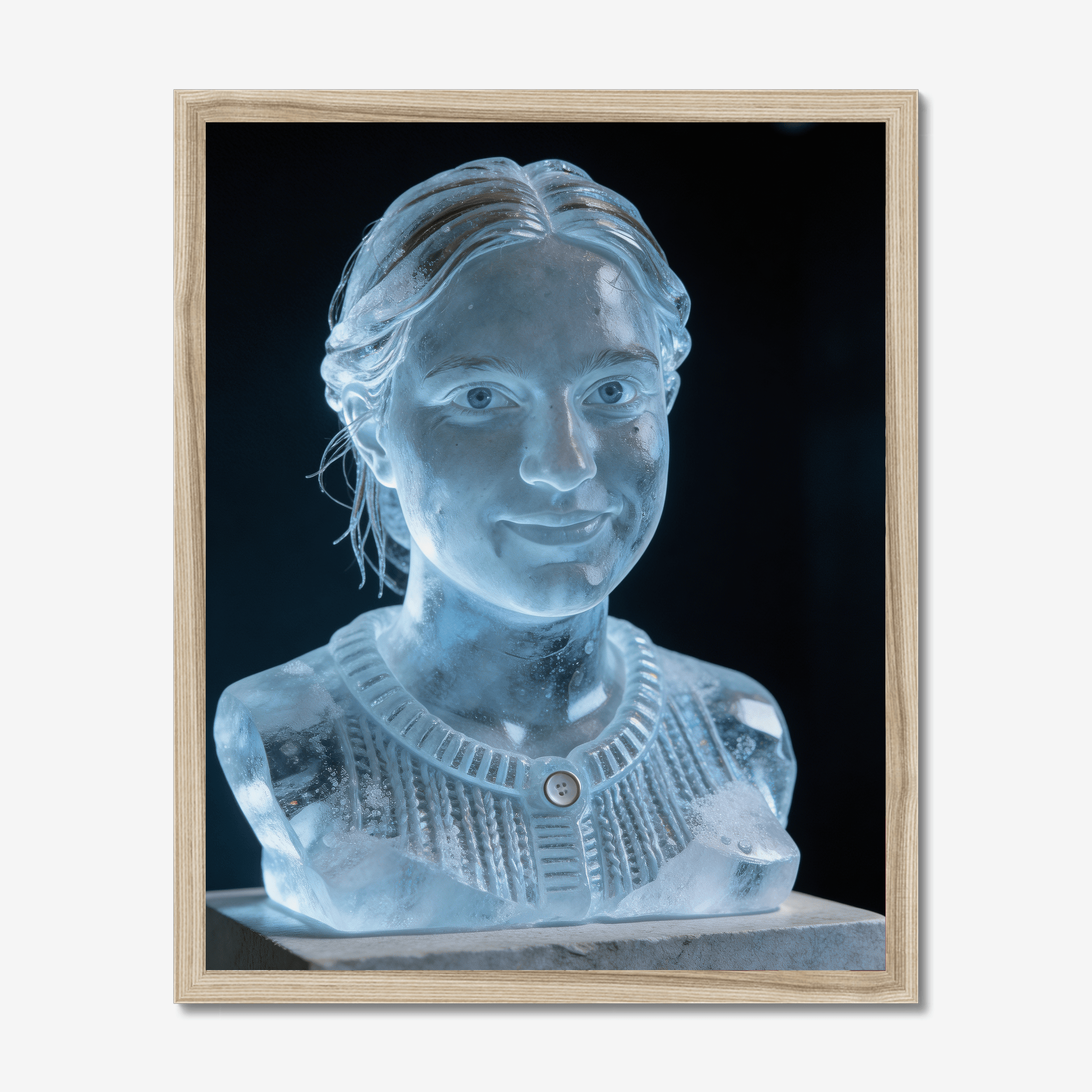Frozen Statue