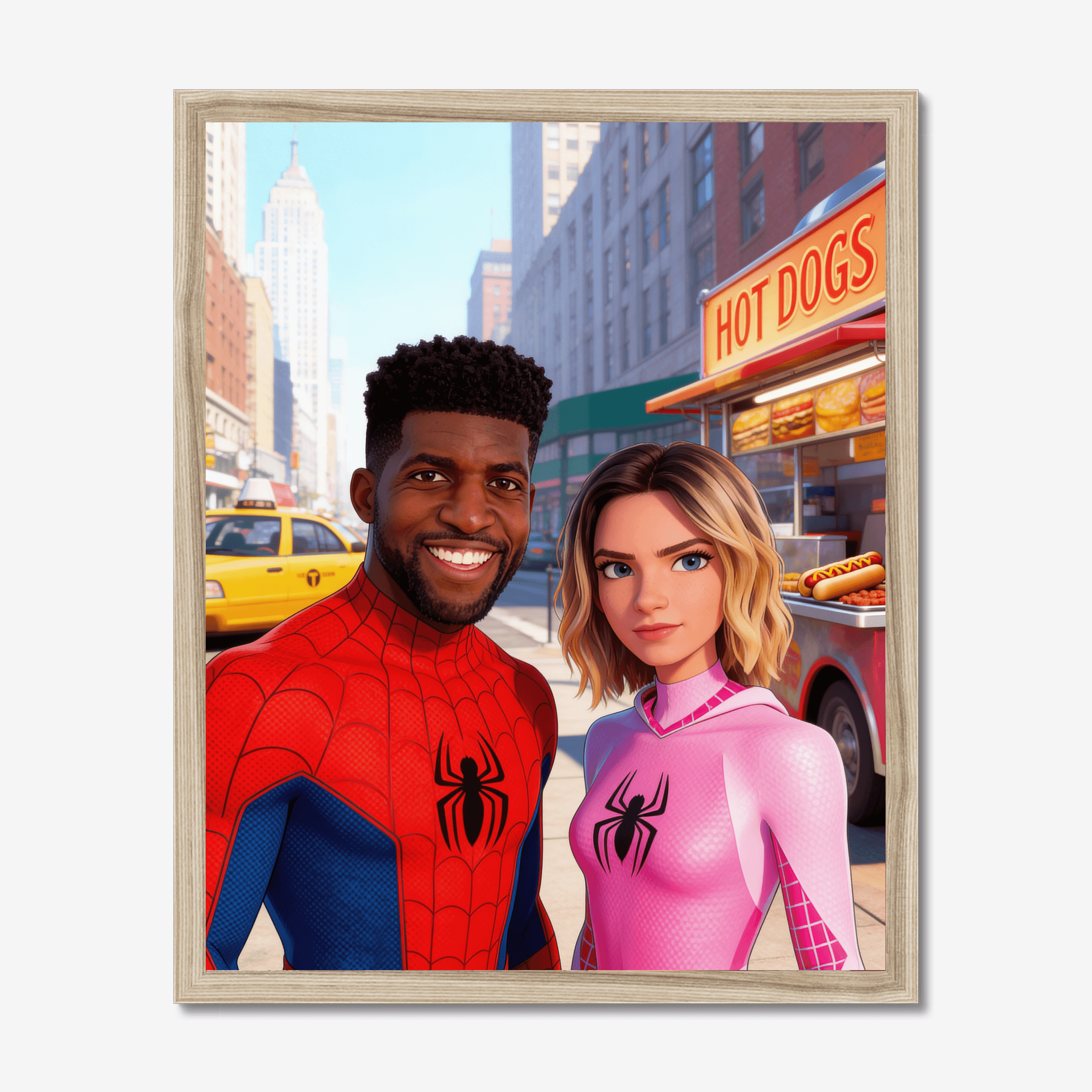 Halftone Comic Poster