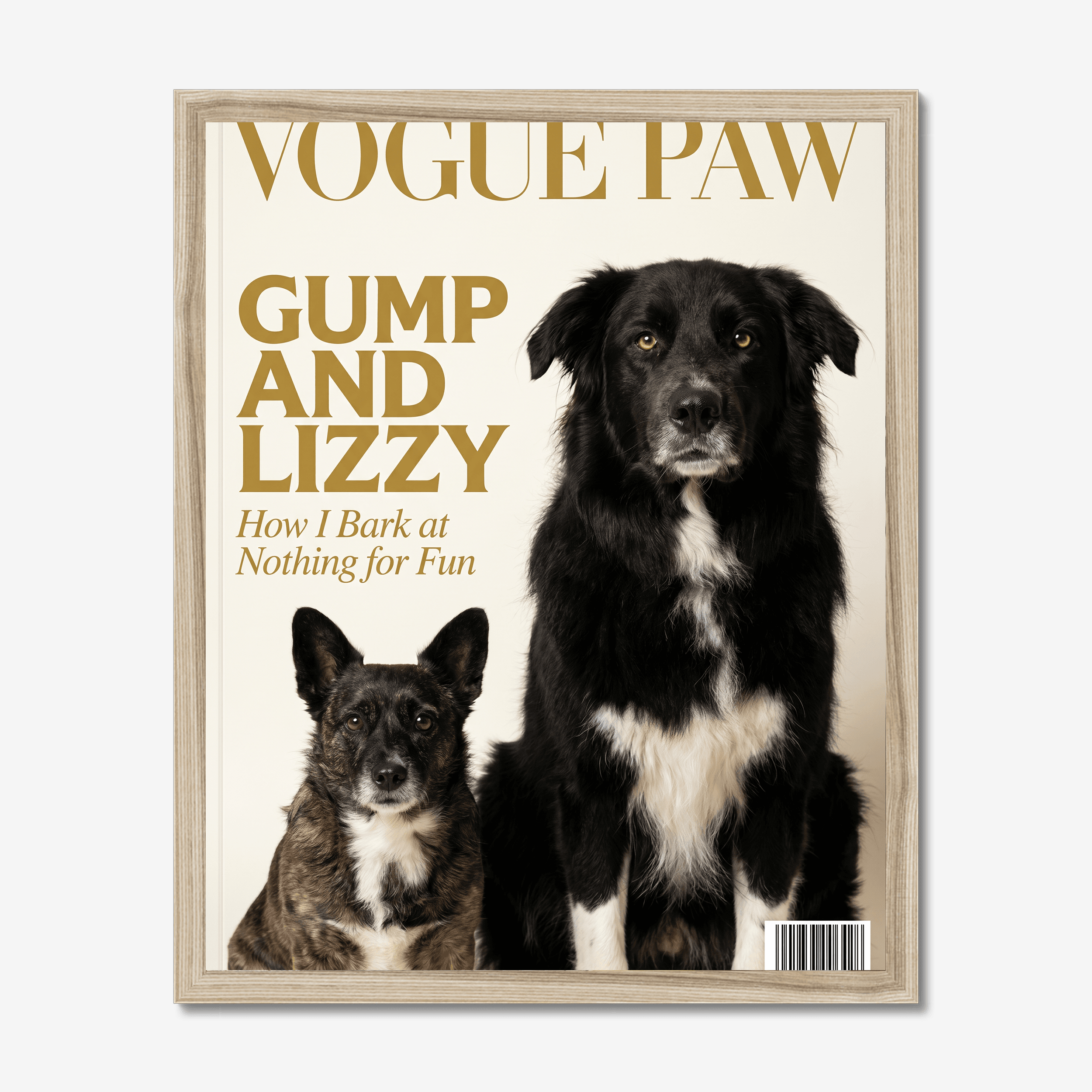 Vogue Paw Cover Poster
