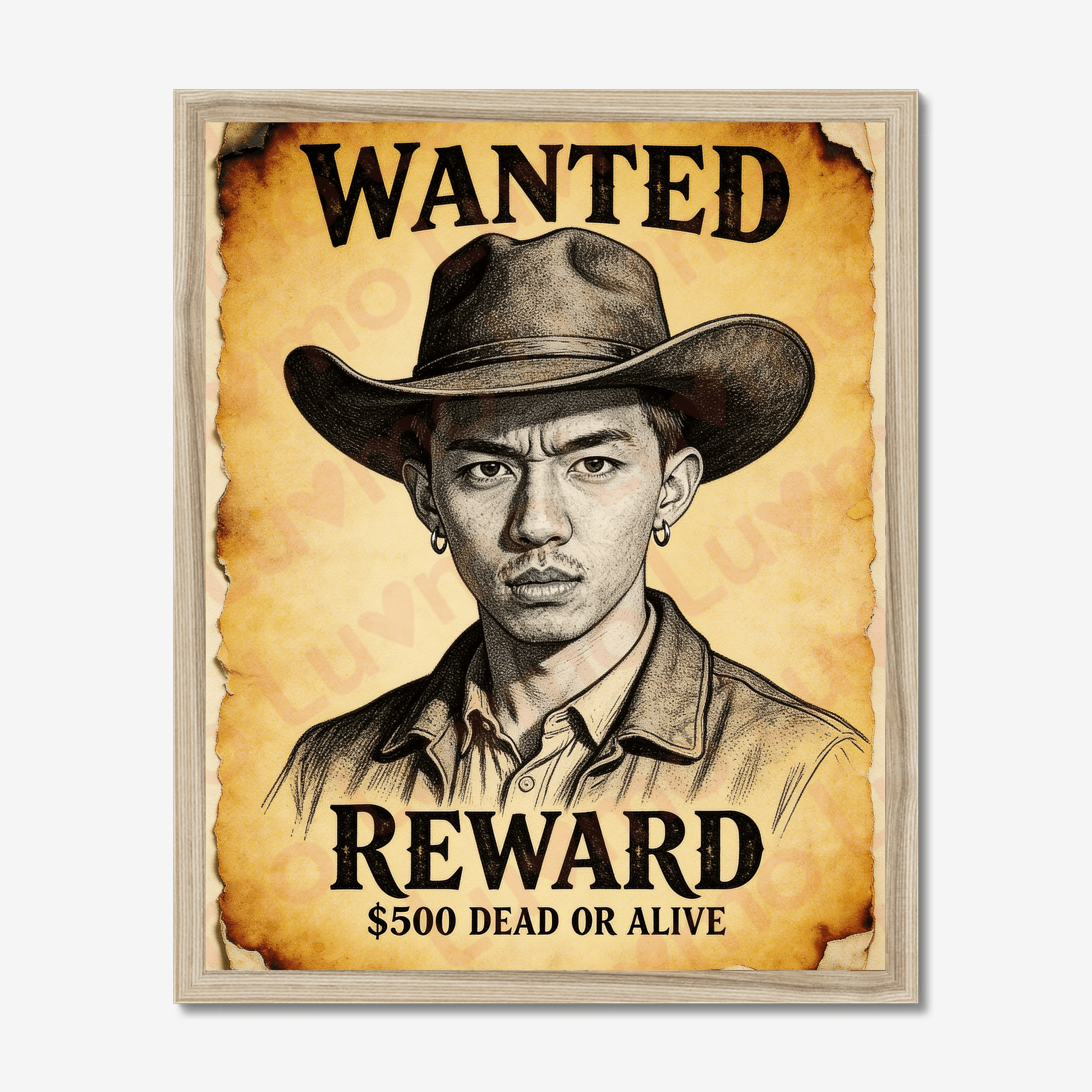 Wanted Dead or Alive Poster