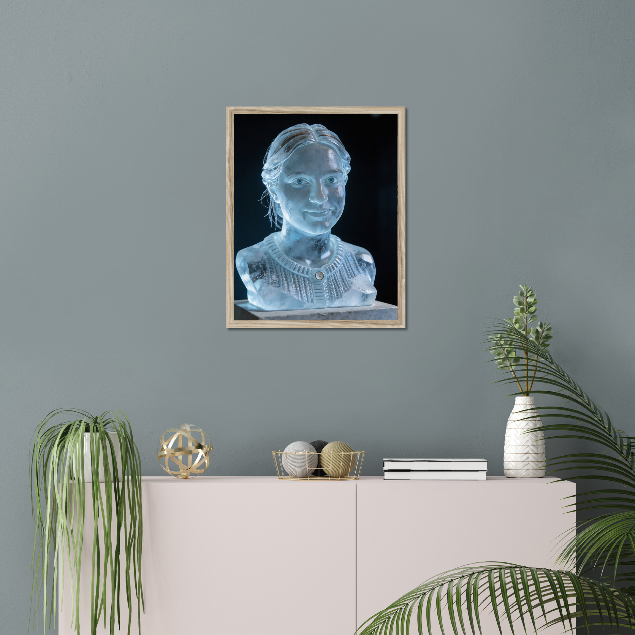 Frozen Statue Poster example