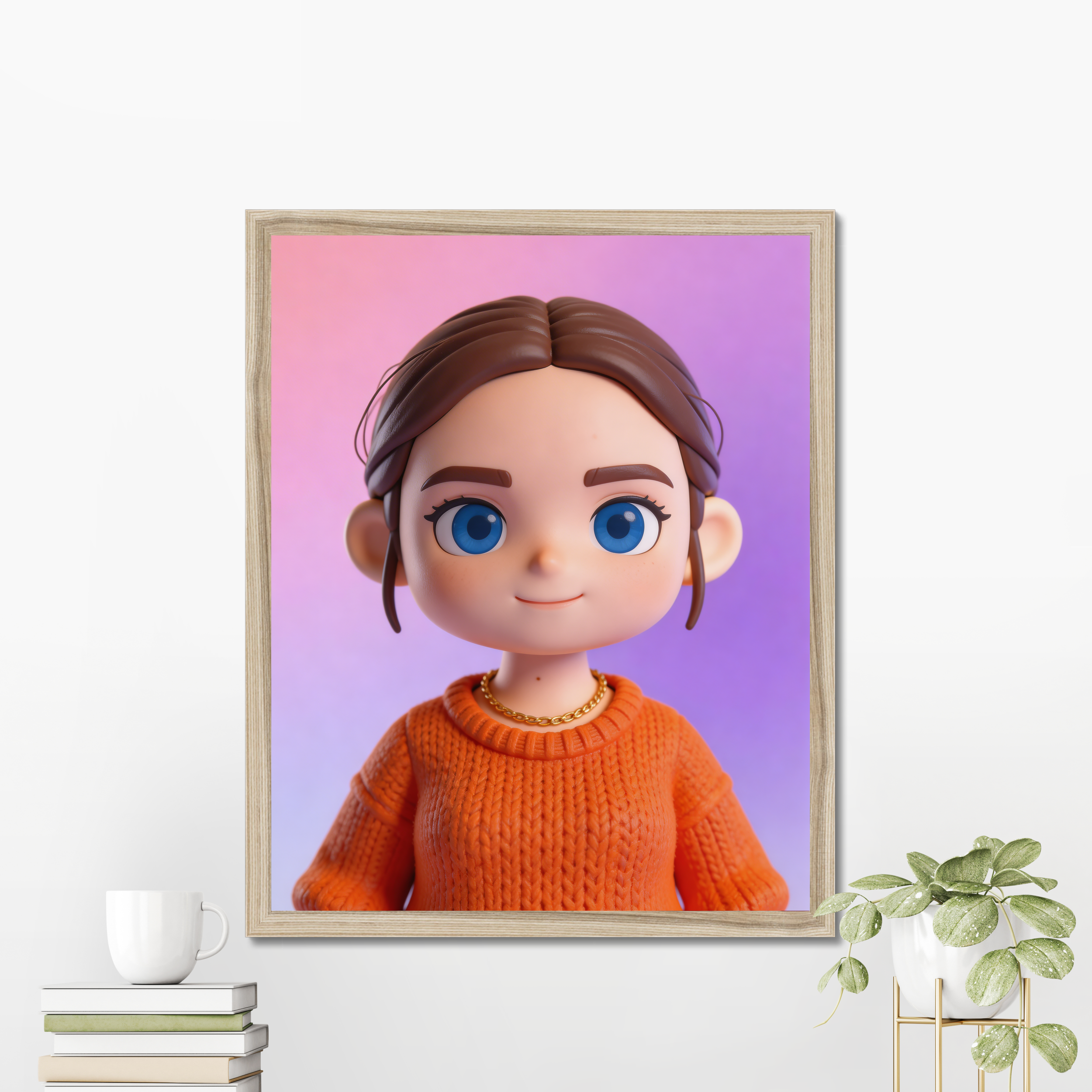 Vinyl Figure Poster example