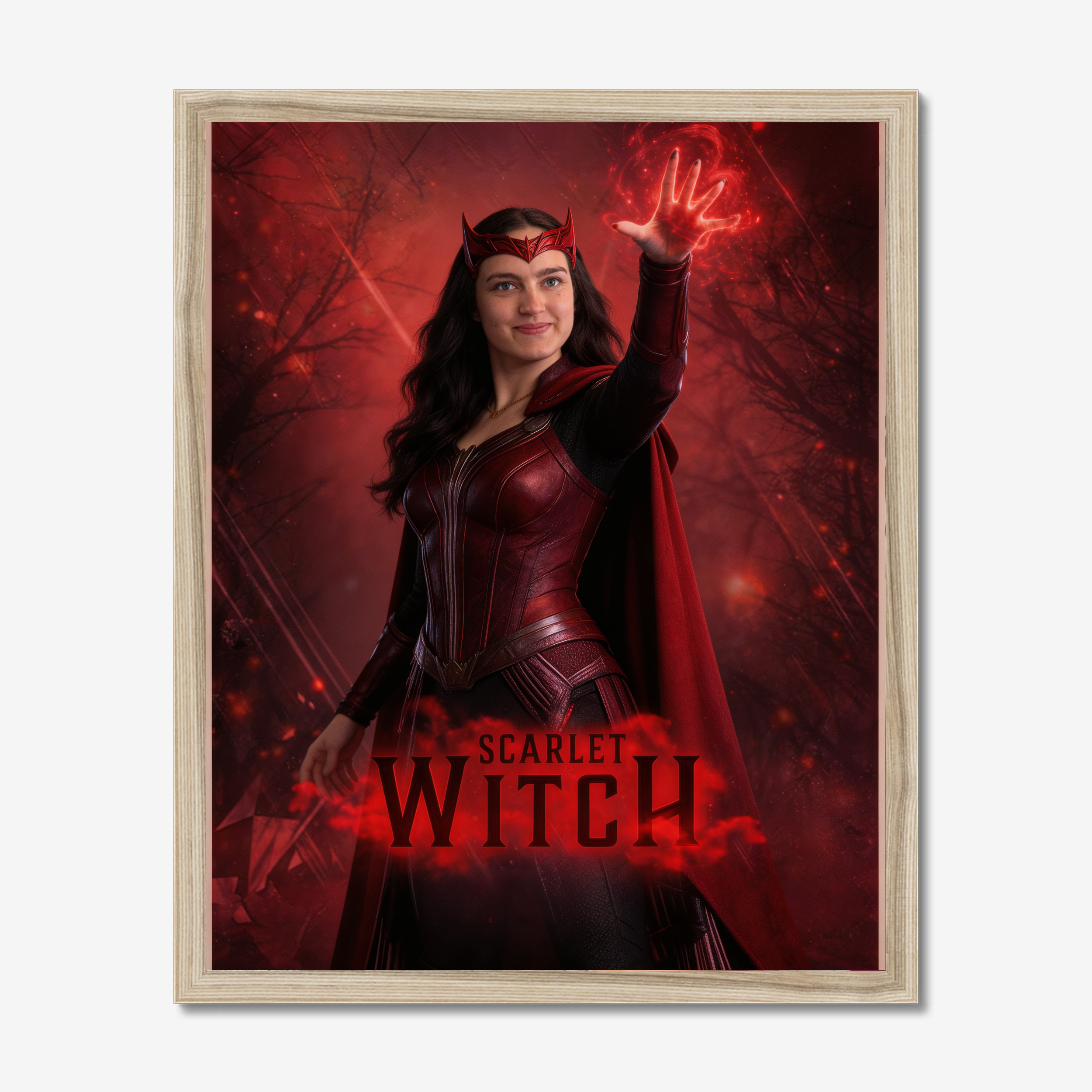 Crimson Sorceress Movie Poster example