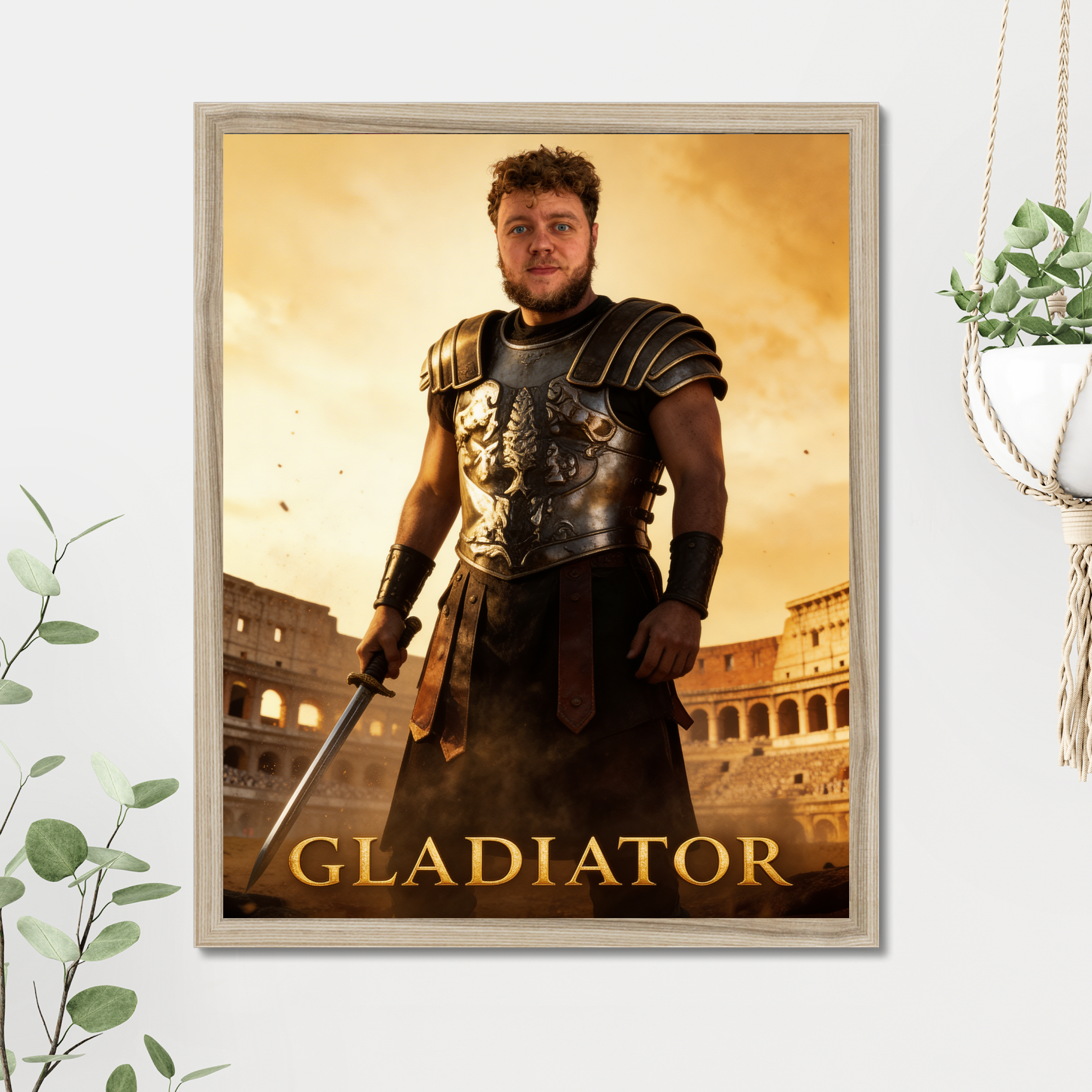 Roman Warrior Movie Poster example