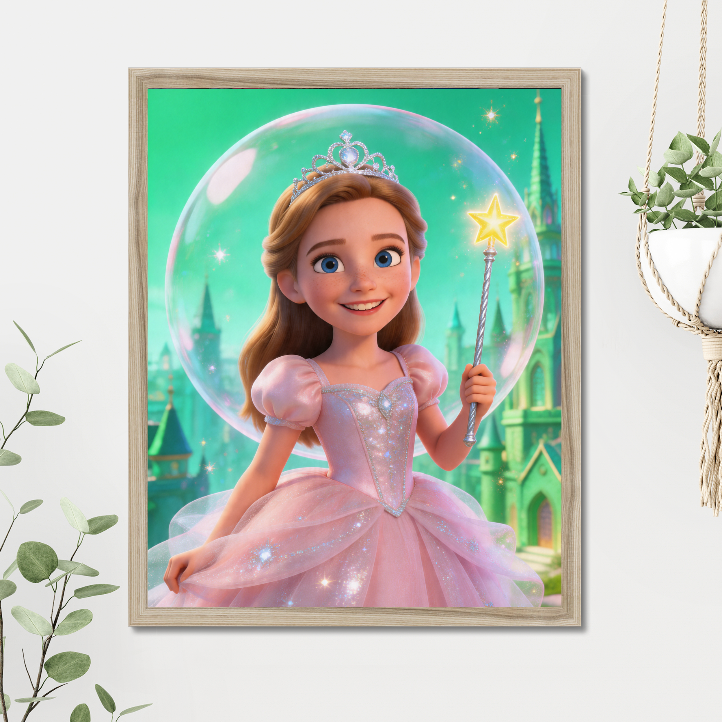 Pink Witch Poster example