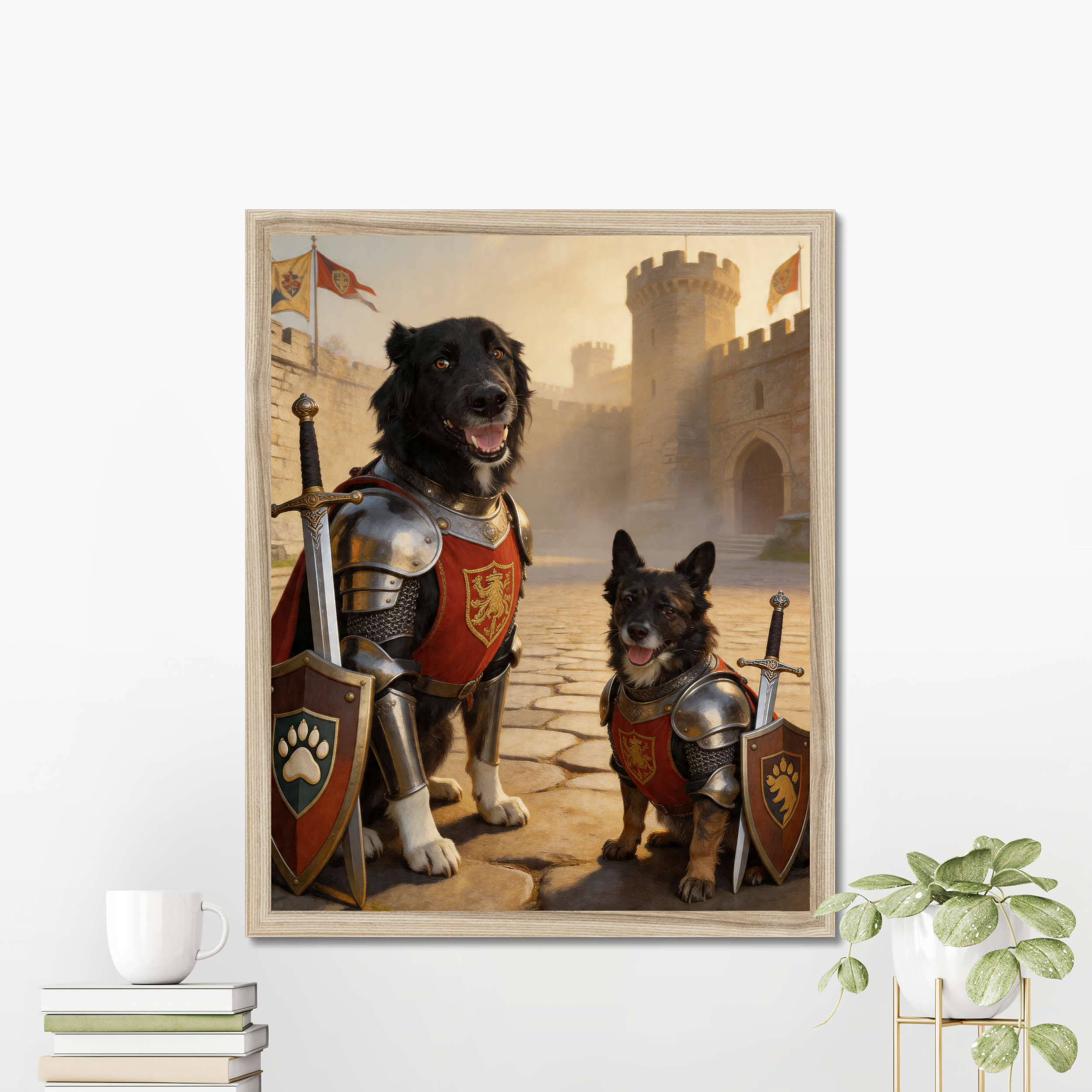 Knight in Armor Poster example