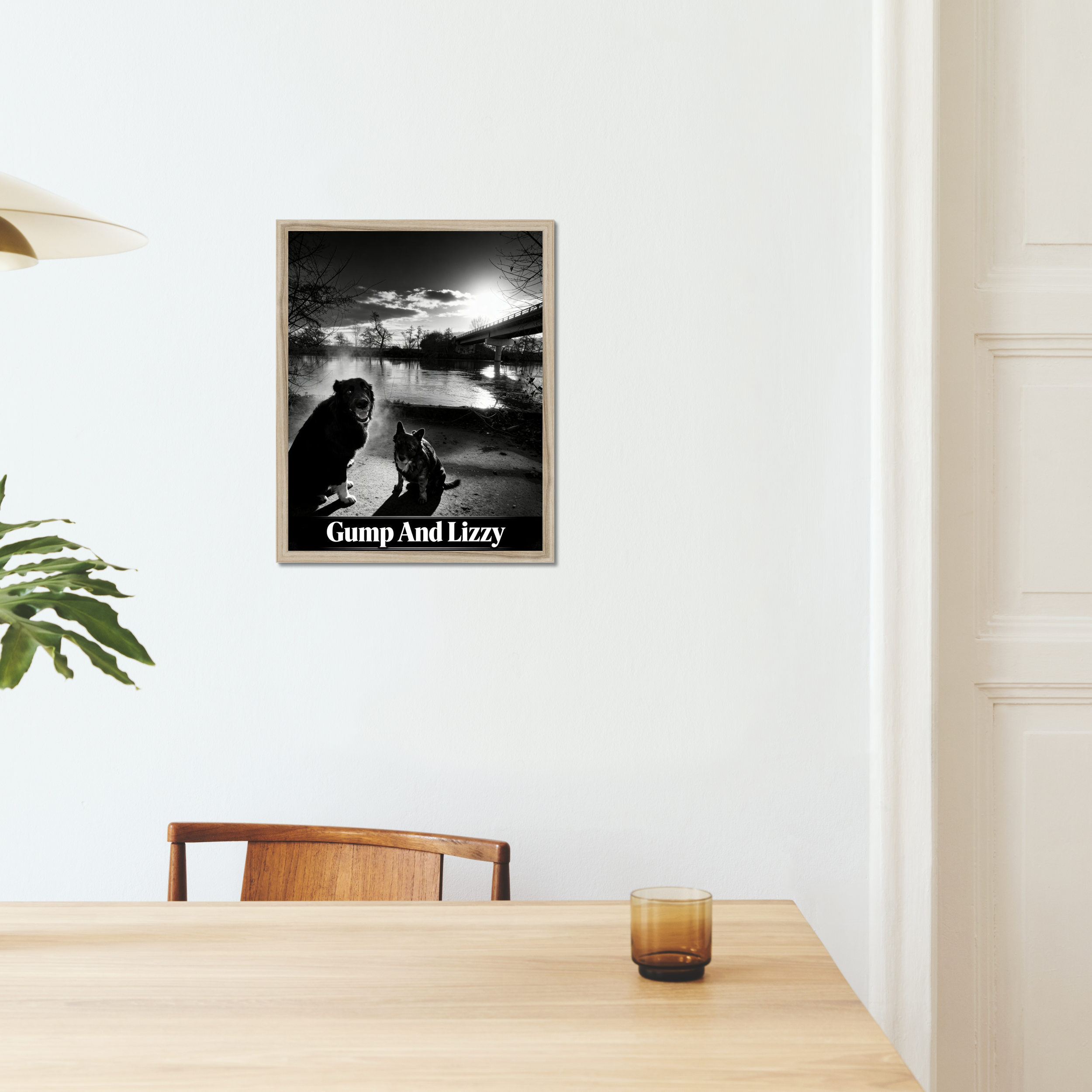 Black & White Film Noir — Custom Poster example