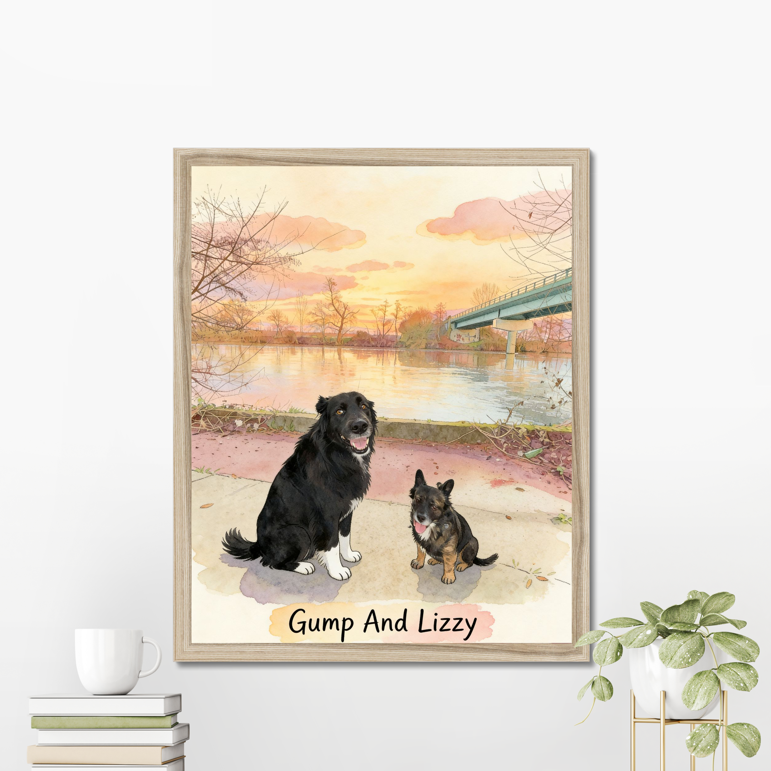 Storybook Illustration — Custom Poster example
