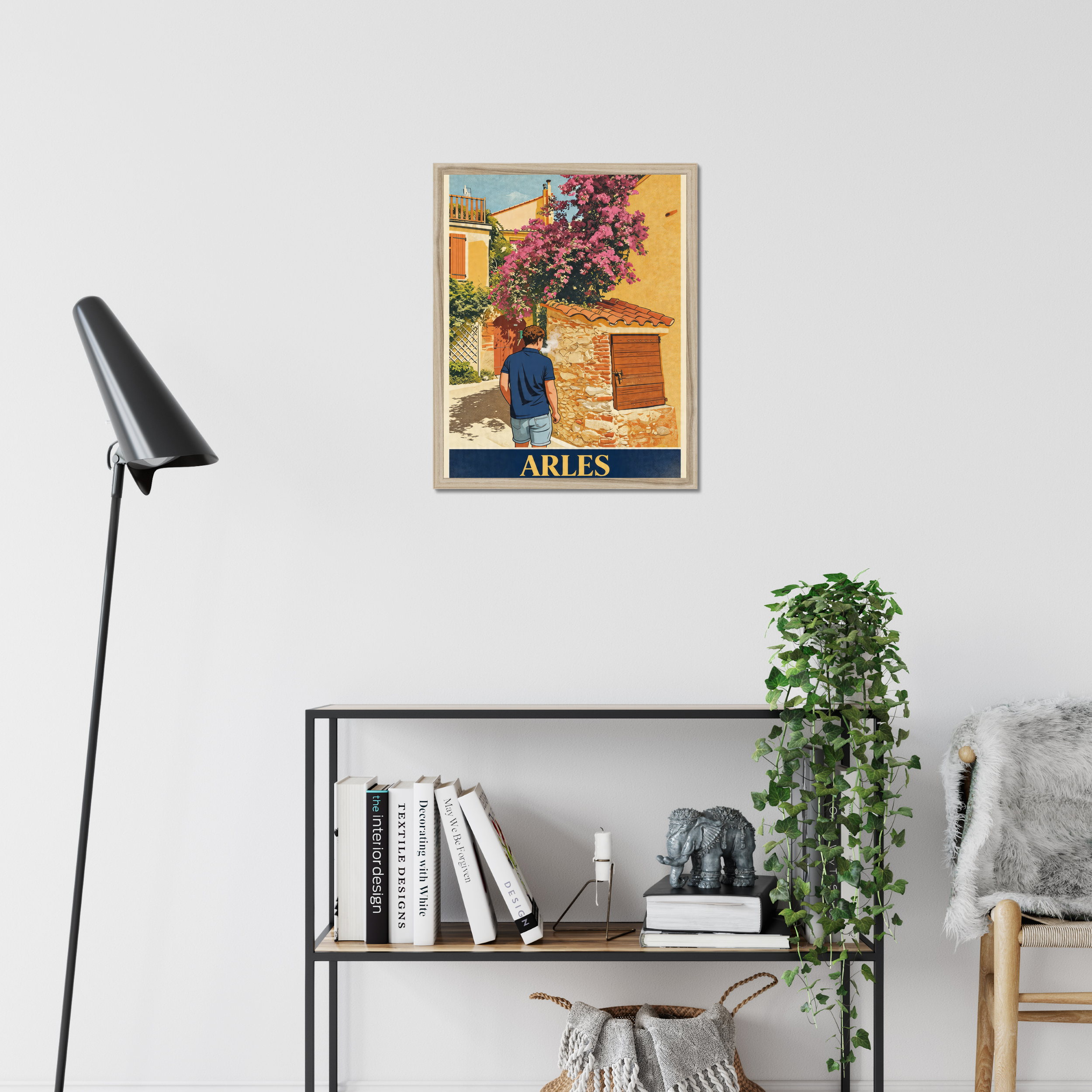 Retro 50s Sun-Wash — Custom Poster example
