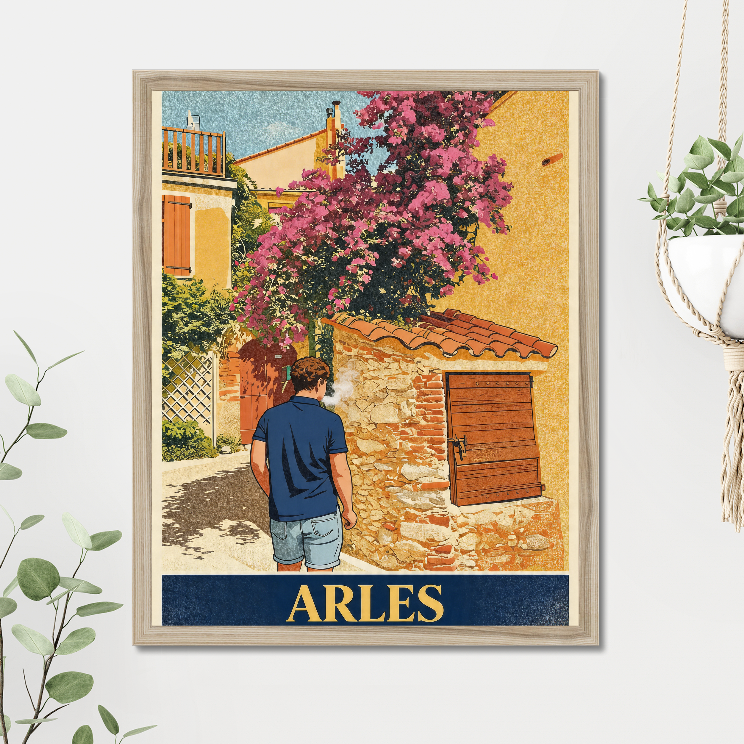 Retro 50s Sun-Wash — Custom Poster