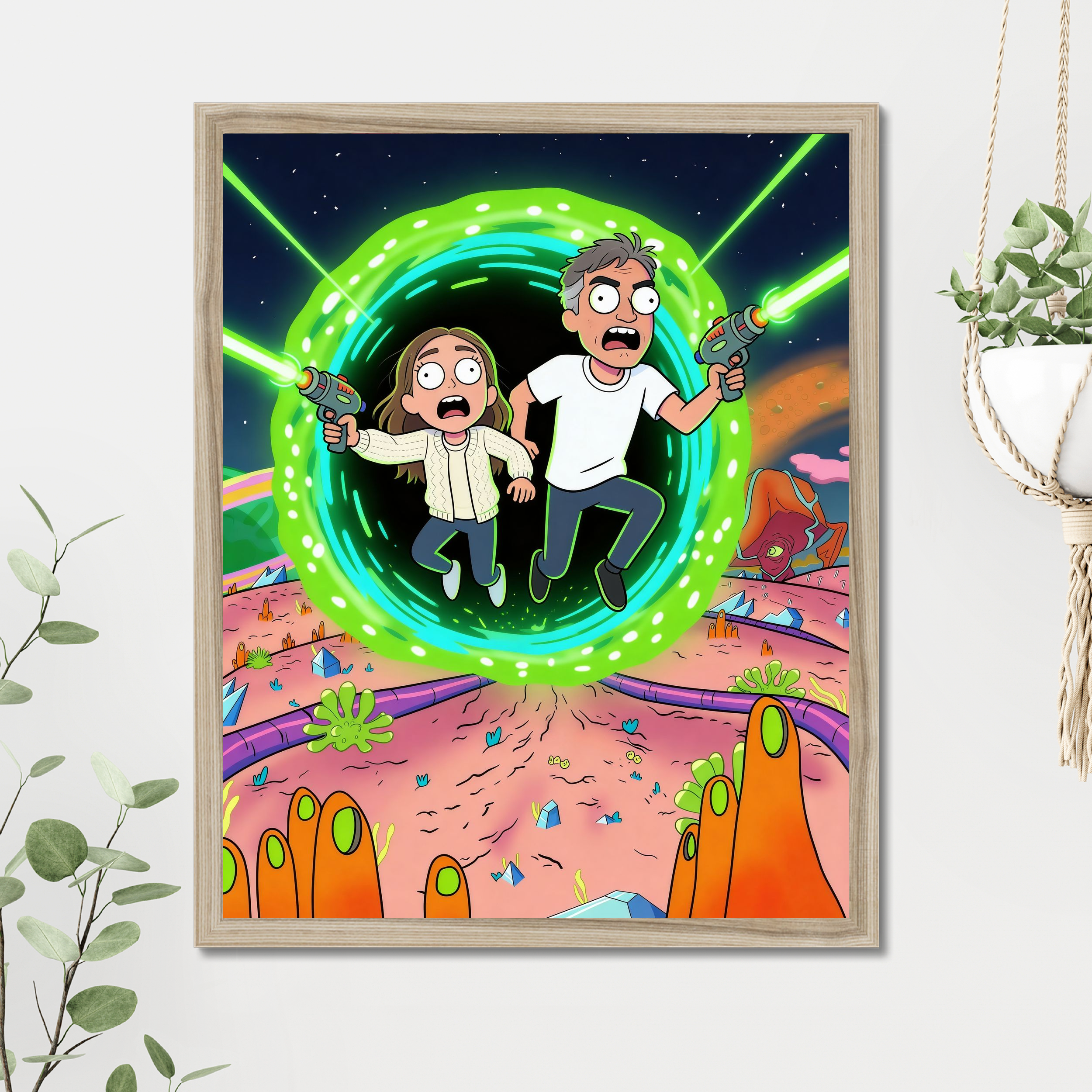 Star-Pupil Cartoon Poster example