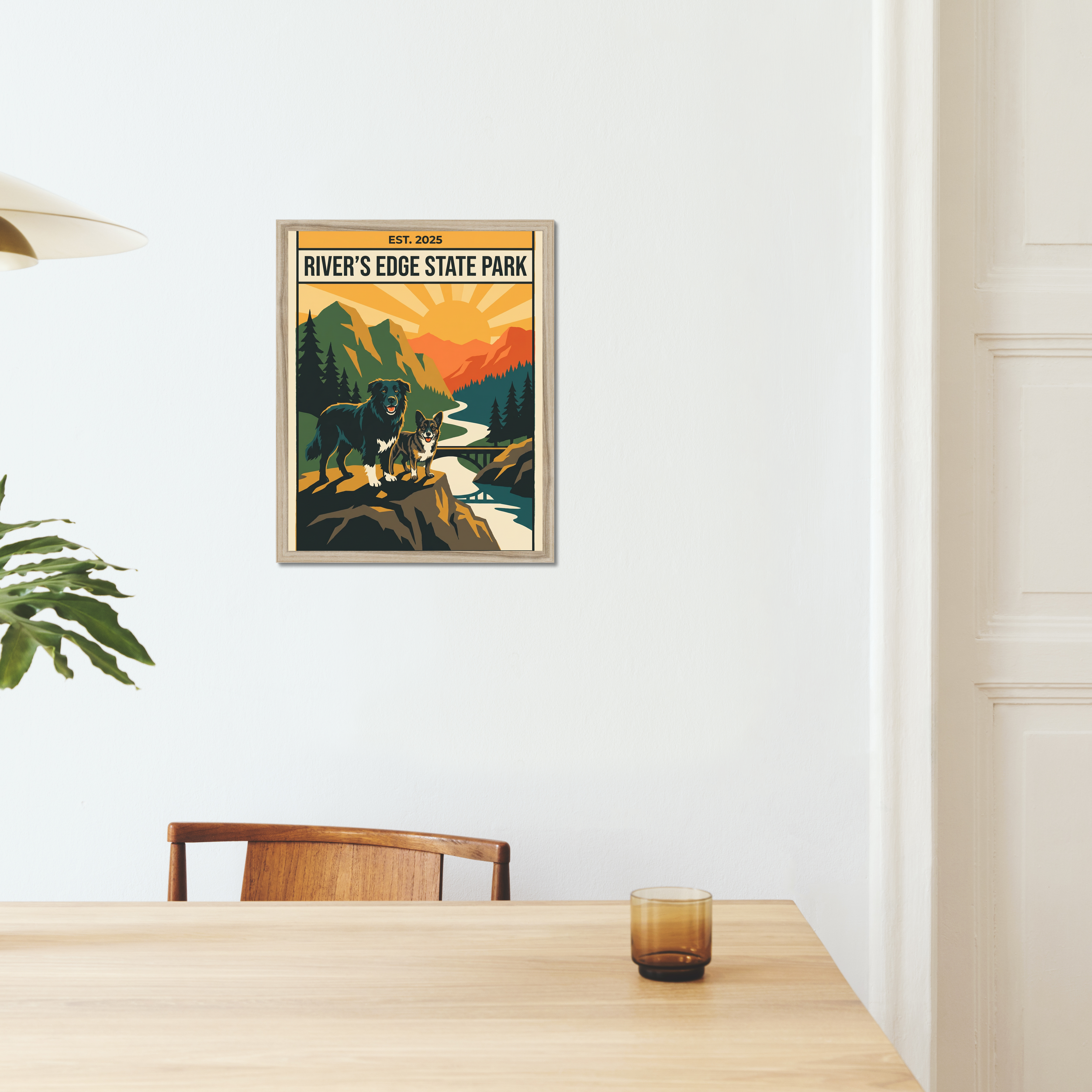Pet National Park Poster example