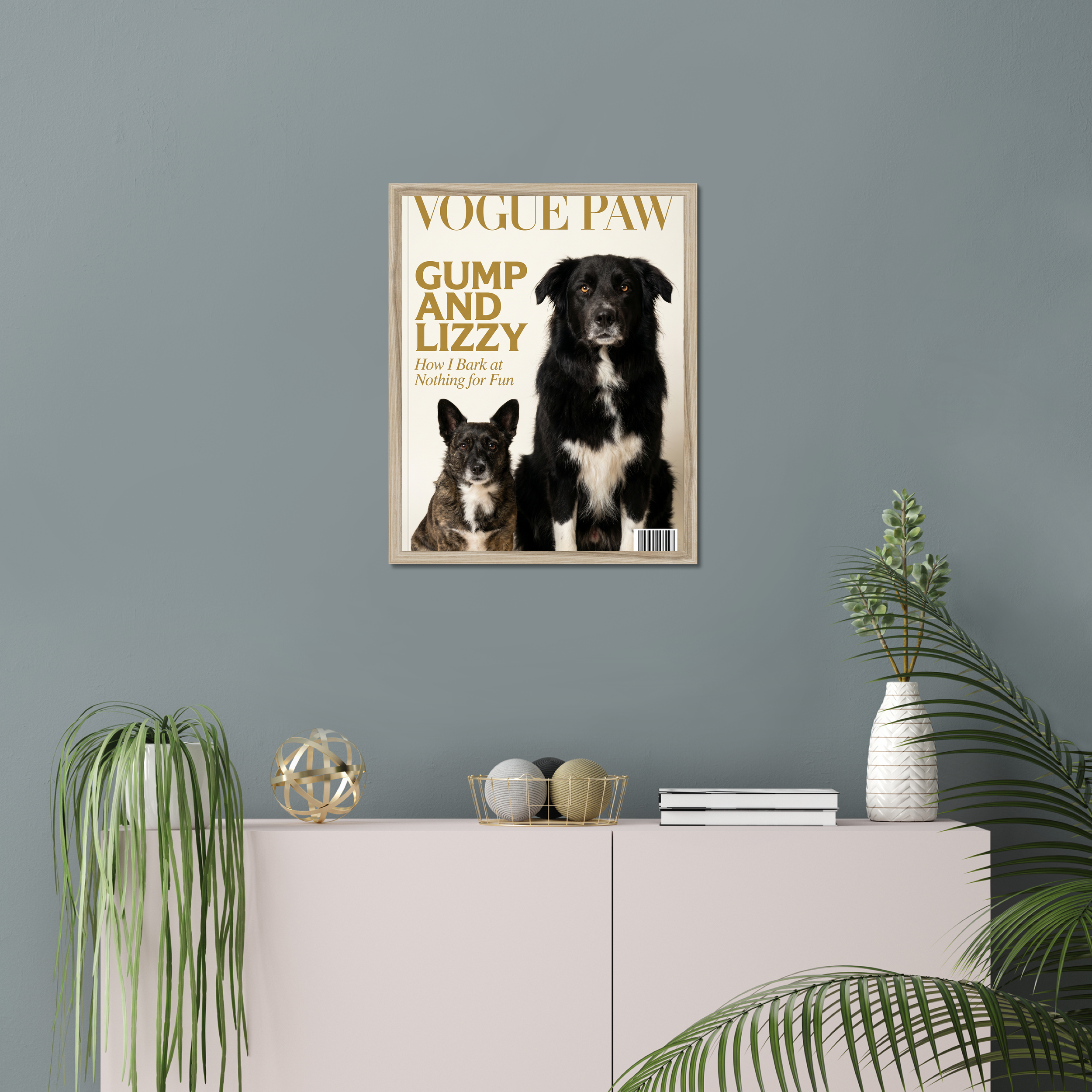 Vogue Paw Cover Poster example