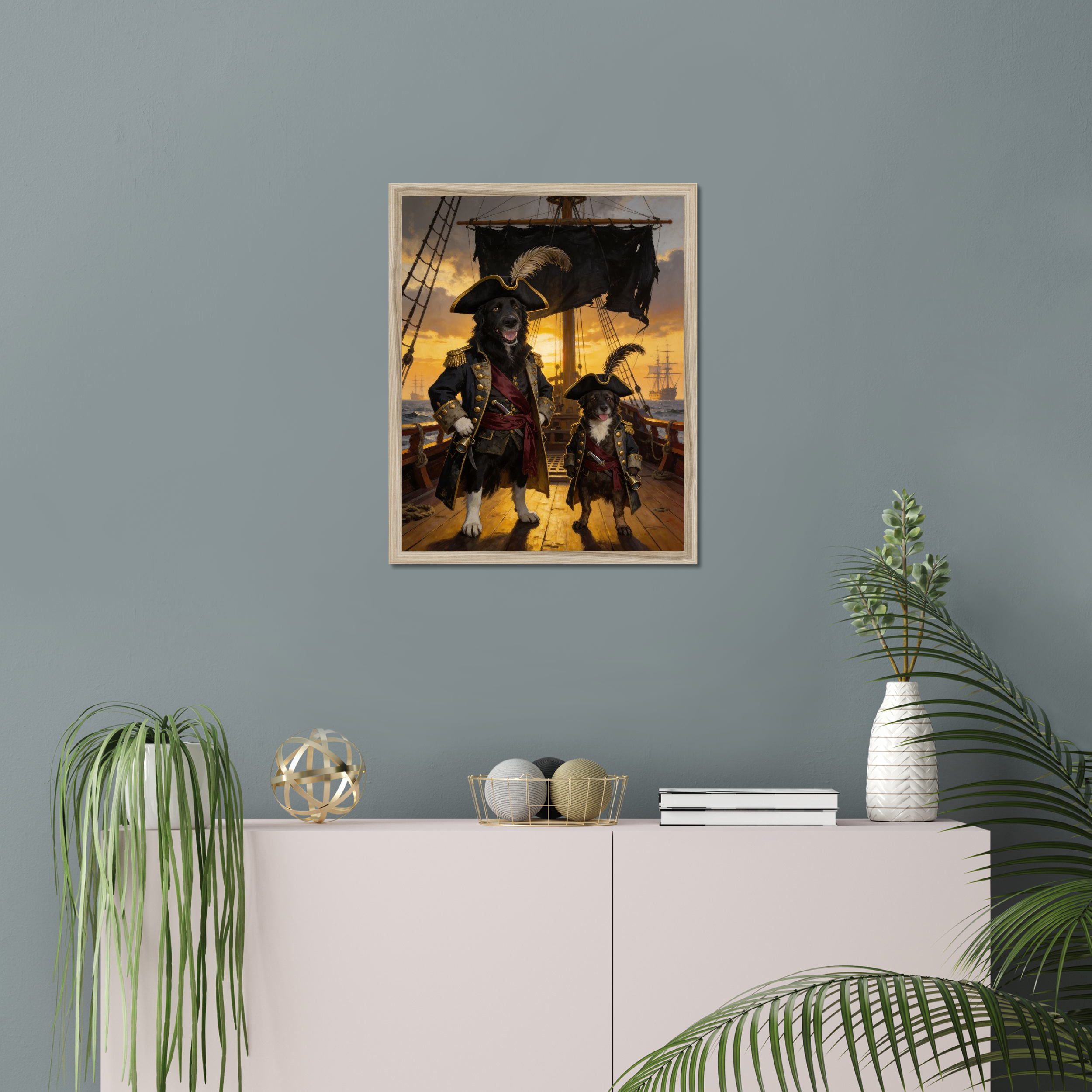 Pirate Captain Poster example