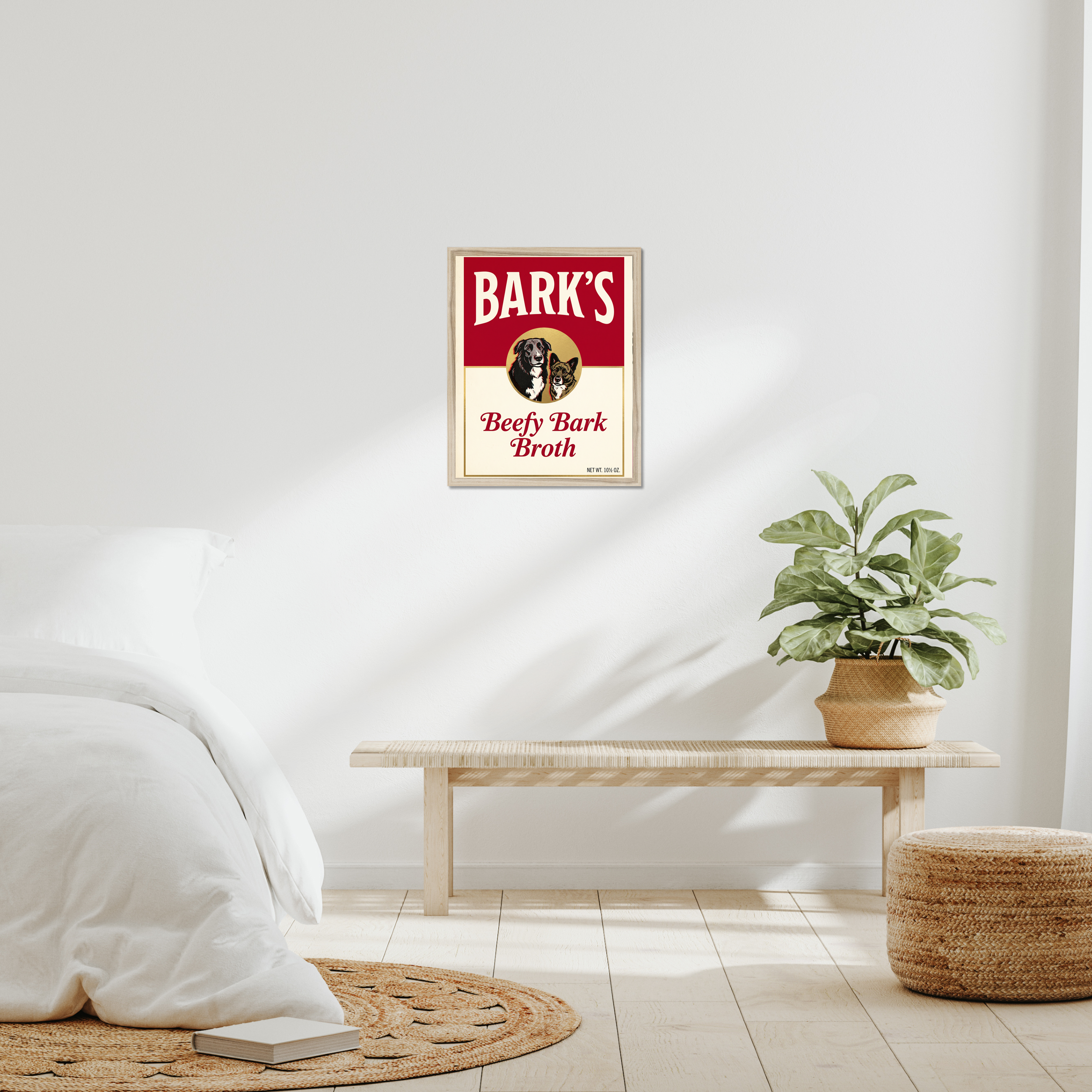 Pet Soup Can Poster example