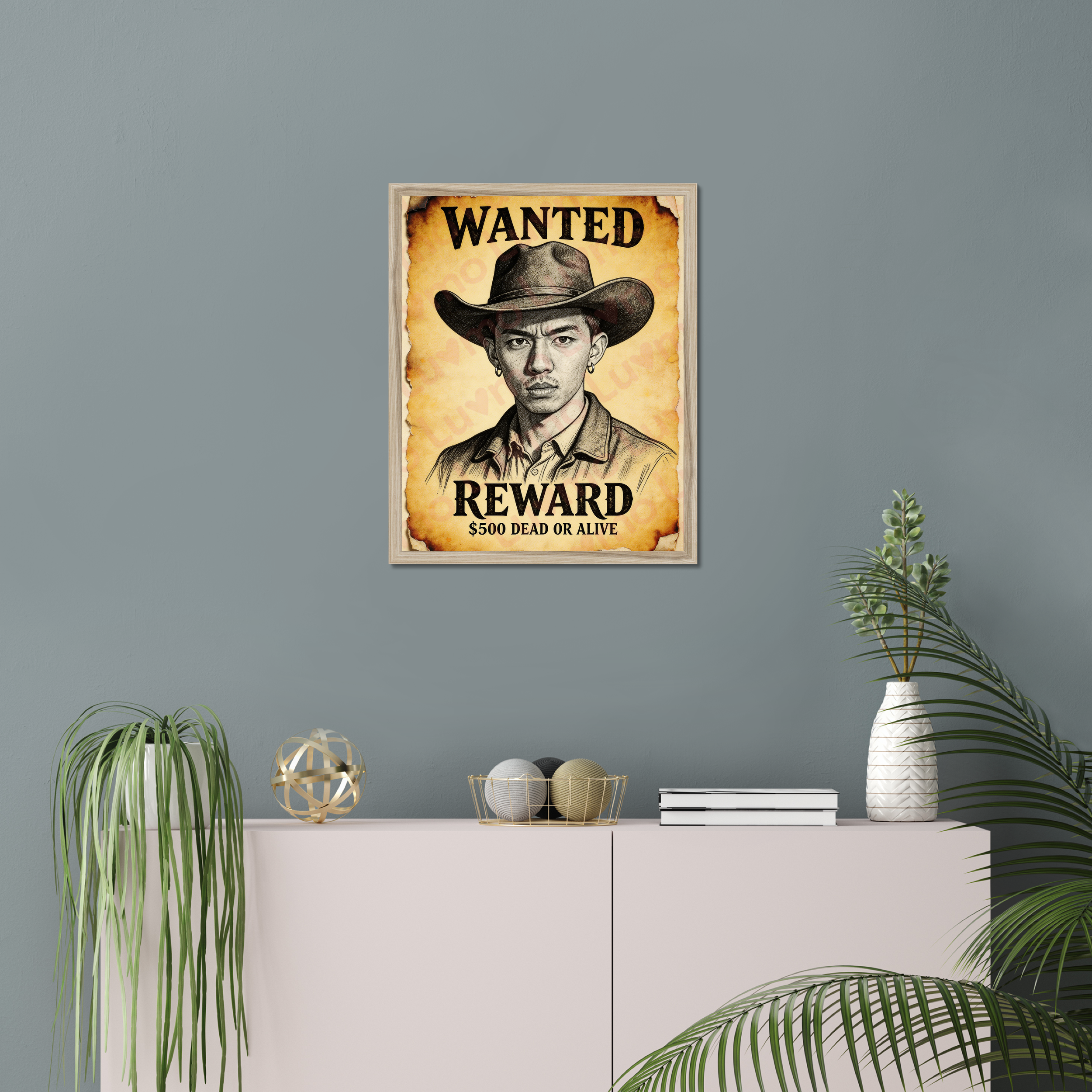 Wanted Dead or Alive Poster example